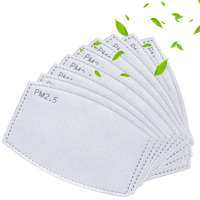 Wholesale Cheap Reusable Cotton Face Mask PM2.5 Filter Adult Multiple Design pm 2.5 air filter